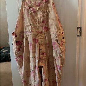 Magnolia Pearl Pink and Cream Floral Jumpsuit